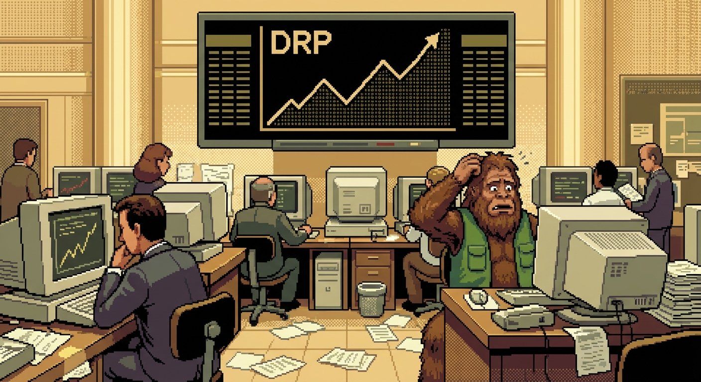 DeRP Inc. stock exchange trading floor